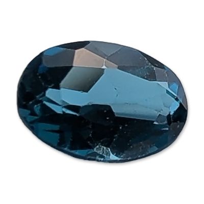 Sale Photo Thumbnail #529: London Blue Topaz Oval Faceted Gemstone