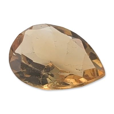 Sale Photo Thumbnail #437: Loose Pear-Cut Golden Beryl Gemstone