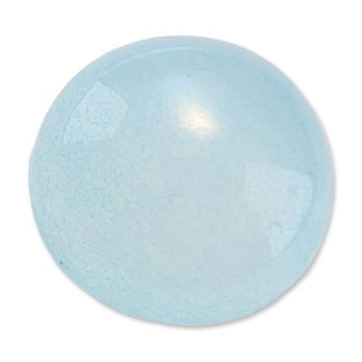 Sale Photo Thumbnail #127: Round Cabochon Pale Blue Gemstone