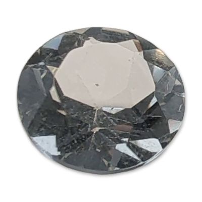 Sale Photo Thumbnail #204: Loose Colorless Round Brilliant Cut Quartz Gemstone