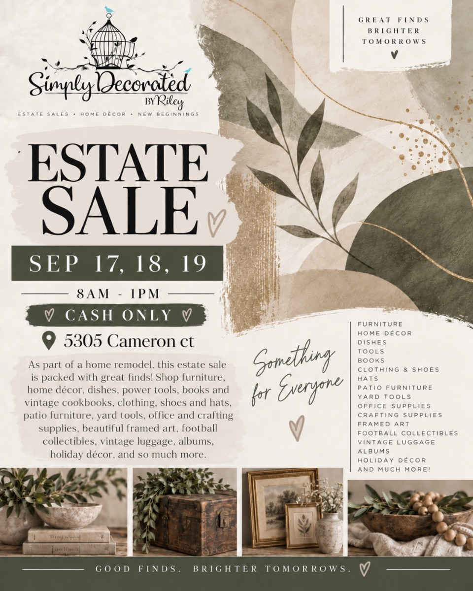 Remodeling Estate Sale! (Phase 1)