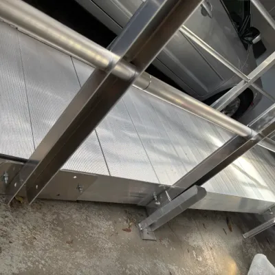 Prairie View Industries Adjustable Height Wheelchair Ramp Ramp