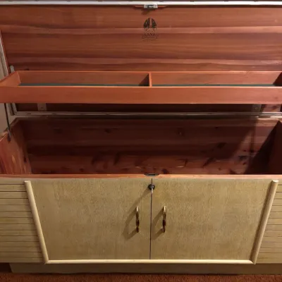 Mid Century Modern Blonde Lane Hope Chest
