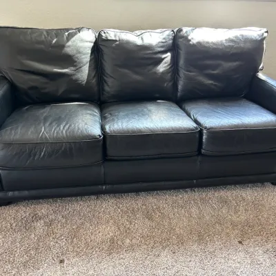 Black Lazy Boy Couch