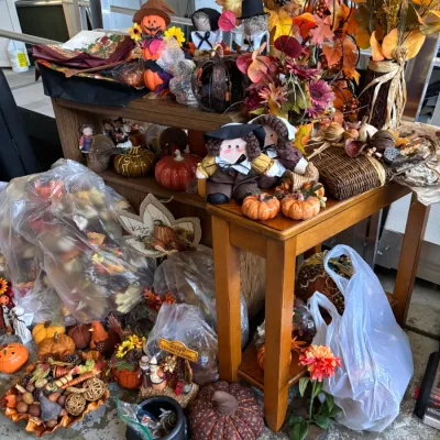 Halloween and Thanksgiving Decorations