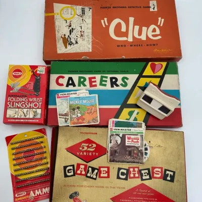 Parker Brothers Clue, Careers Board Games and View-Master