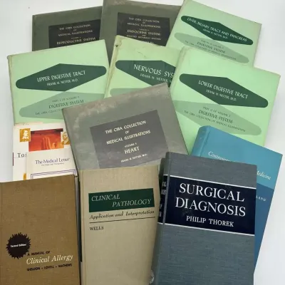CIBA Collection of Medical Illustrations Frank Netter, Surgical Diagnosis Medical Textbooks 