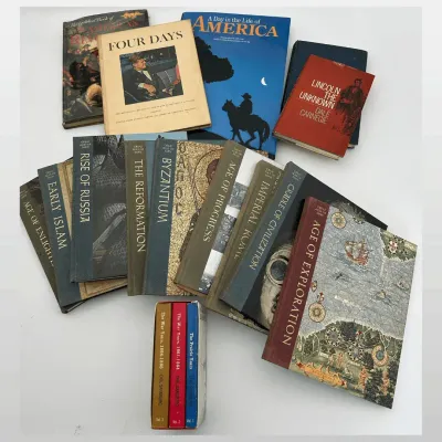 Time-Life Great Ages of Man Books, Carl Sandburg Lincoln & JFK History