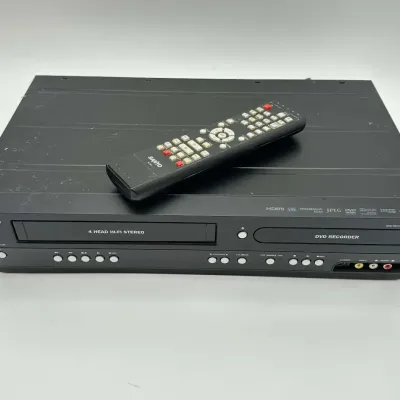 Sanyo 4-Head Hi-Fi Stereo DVD Recorder VCR Combo Model FWZV475F HDMI Black