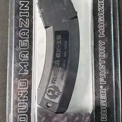 Ruger BX-15 15-Round .22 LR Magazine for 10/22 / 22 Charger – New in Package