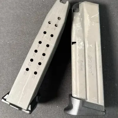 2 SIG Pro SP2009/SP2022 9mm 15-Round Magazines