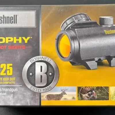 Bushnell Trophy TRS-25 Ultra Compact Red Dot Sight – Complete in Box
