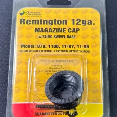 Outdoor Connection Remington 12ga Magazine Cap w/ Sling Swivel Base – New