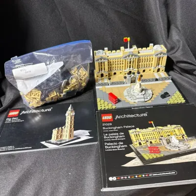 Lego Architecture Buckingham Palace 21029 & Big Ben 