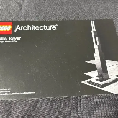 Lego Architecture Willis Tower 21000Instruction Booklet Only