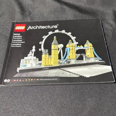 Lego Architecture London 21034 Instruction Booklet Only