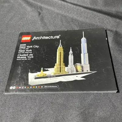 Lego Architecture New York City 21028 Instruction Booklet Only 