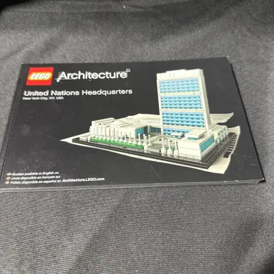 Lego Architecture United Nations Headquarters 21018 Instructions Only