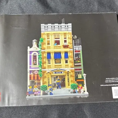 LEGO Icons Police Station Set 10278 Instruction Booklet Only