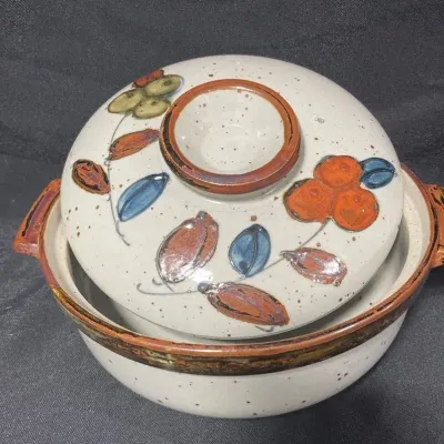 Vintage Otagiri Round Casserole