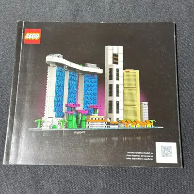 (2ndCopy) LEGO Architecture Singapore Instruction Booklet 21057