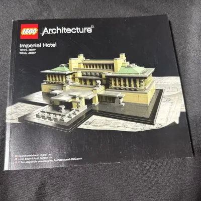 Lego Architecture Imperial Hotel 21017 Instruction Booklet Only