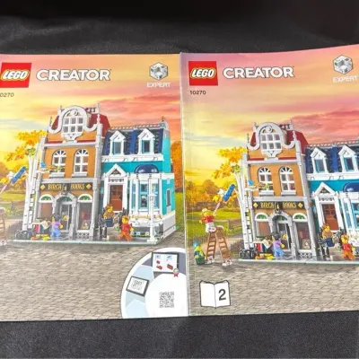 Lego Creator Expert Bookshop 10270 Instructions Only