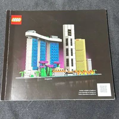 LEGO Architecture Singapore Instruction Booklet 21057