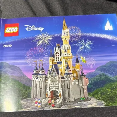 Lego Disney Castle 71040 Instruction Booklet Only
