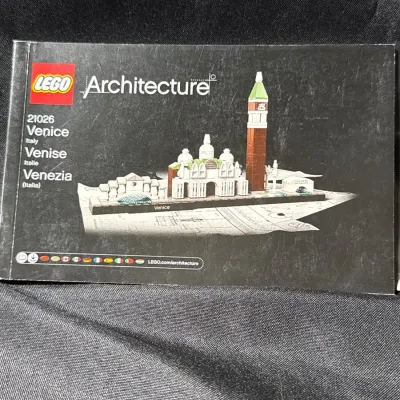 Lego Architecture Venice 21026 Instruction Booklet Only