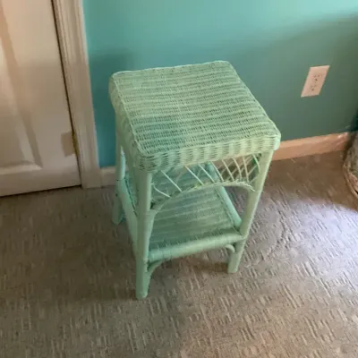 Small Decorative Wicker Table