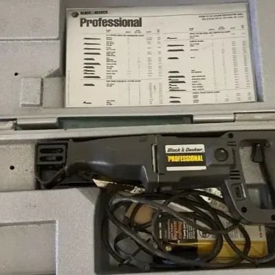 Black & Decker Cut Saw Reciprocating Saw Professional