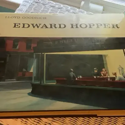 Large Hardcover Art Monograph Titled Edward Hopper