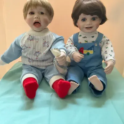 Pair Of Nursery Baby Series Dolls