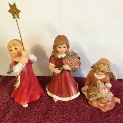 Three Limited Eddition Goebel Angels