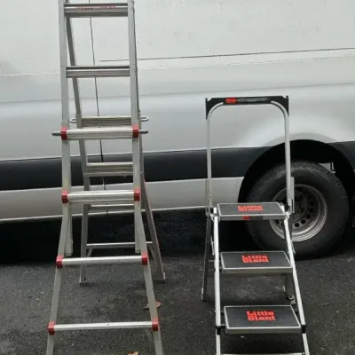 2 Little Giant Ladders
