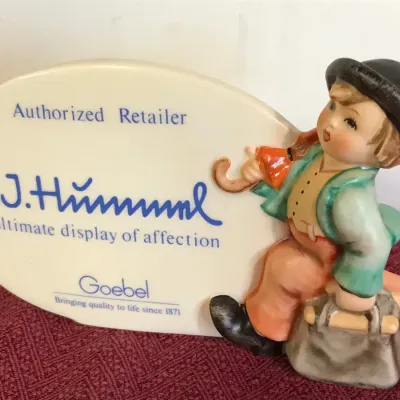 Hummel Ceramic Authorized Retailer Sign