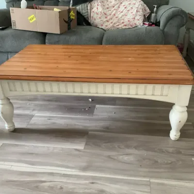 2-tone Sofa Table