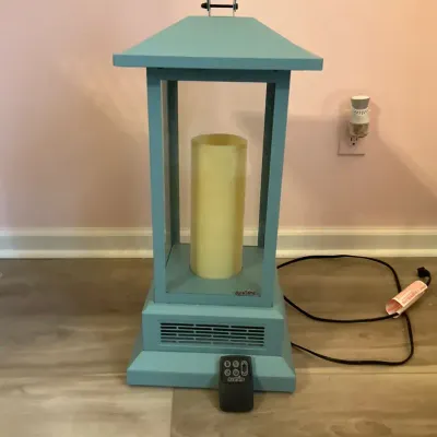 Duraflame Lantern Style Space Heater With Remote