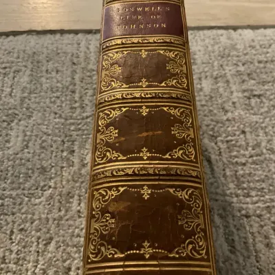 Boswell's Life Of Johnson From 1860