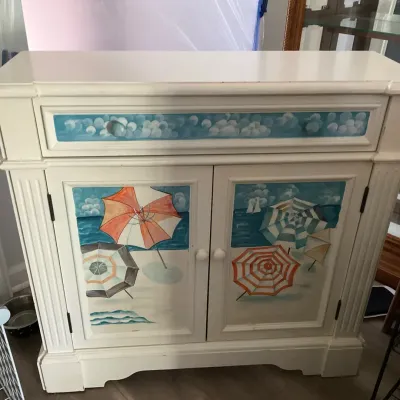 Beach Decorative Cabinet