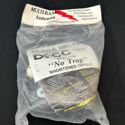 Alpha Delta Multi-Band “No Trap” Shortened Dipole Antenna | 82' Long | Amateur Radio