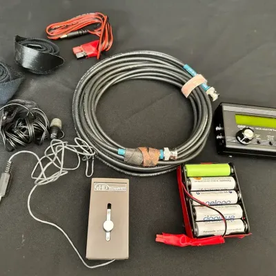 QRP Labs QCX-Mini CW Transceiver & GHD GM702 Telegraph Paddle | Cables & Accessories