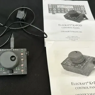 Elecraft K-Pod Control Panel | Remote VFO Tuning Controller | Manuals & Cable