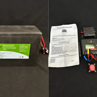 Bioenno Power 12V 50Ah LiFePO4 Battery | Solar Controller, PWRguard Plus & Accessories