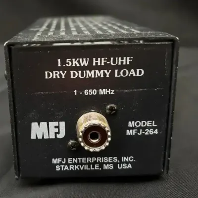 MFJ-264 1.5kW HF-UHF Dry Dummy Load | 1–650 MHz | Amateur Radio