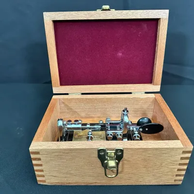 Vibroplex 100th Anniversary Original Bug Telegraph Key | Presentation Box