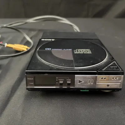 Sony Compact Disc Player | Vintage Portable CD Player | AC-D50 Power Adapter