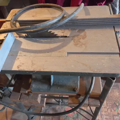 Vintage Sears Craftsman bench table saw