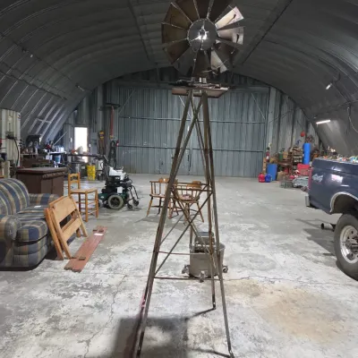 8'-yard decor windmill